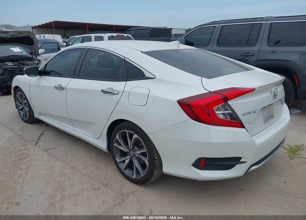 2019 HONDA CIVIC VIN: JHMFC1F98KX012886