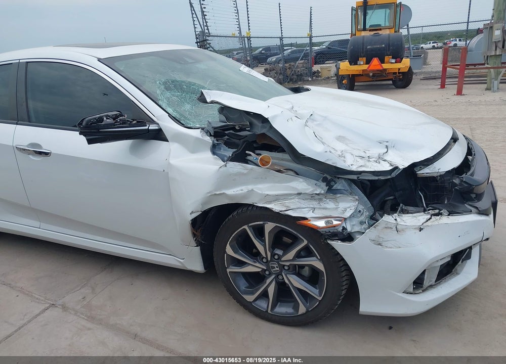 2019 HONDA CIVIC VIN: JHMFC1F98KX012886
