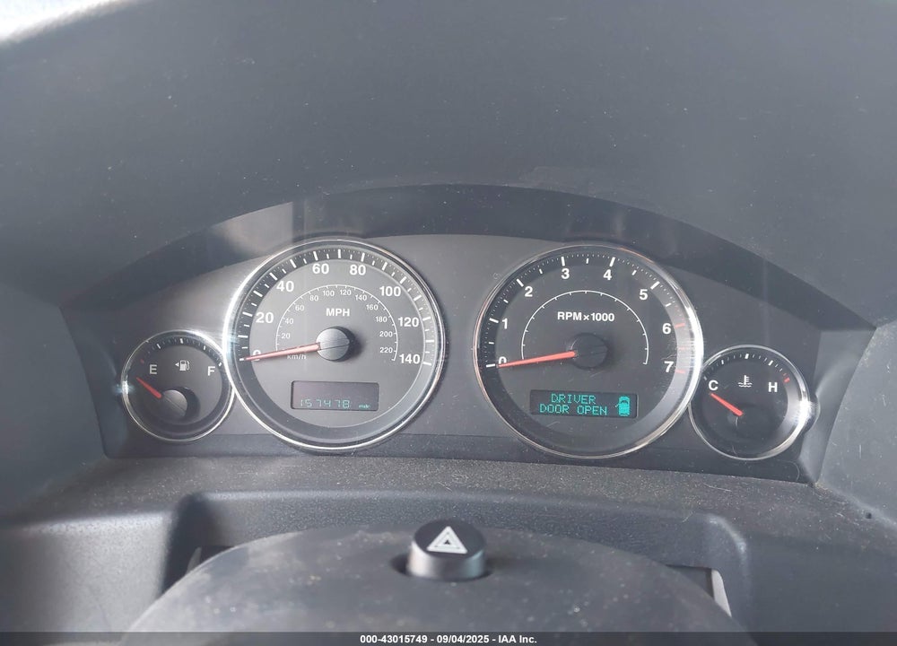 2007 JEEP COMMANDER LIMITED VIN: 1J8HH58277C636267