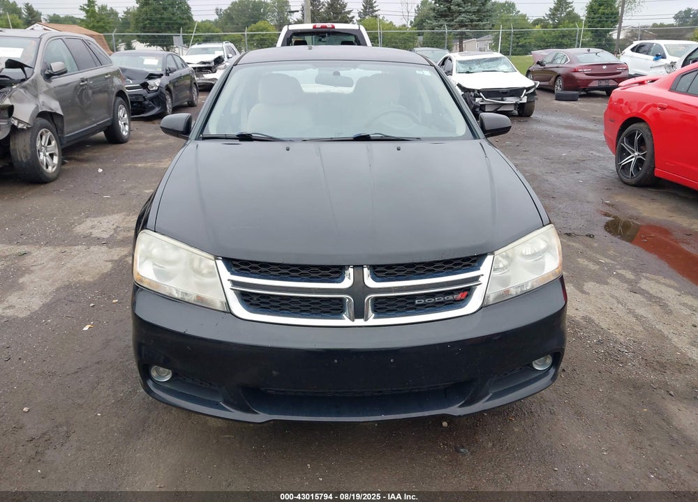 2013 DODGE AVENGER VIN: 1C3CDZCGXDN741204