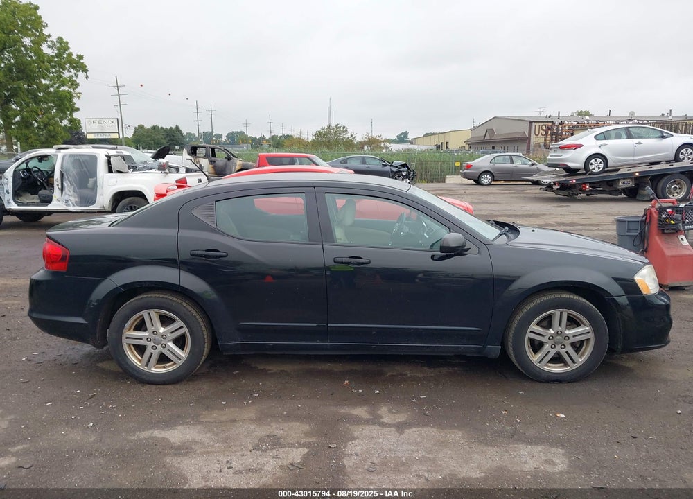 2013 DODGE AVENGER VIN: 1C3CDZCGXDN741204