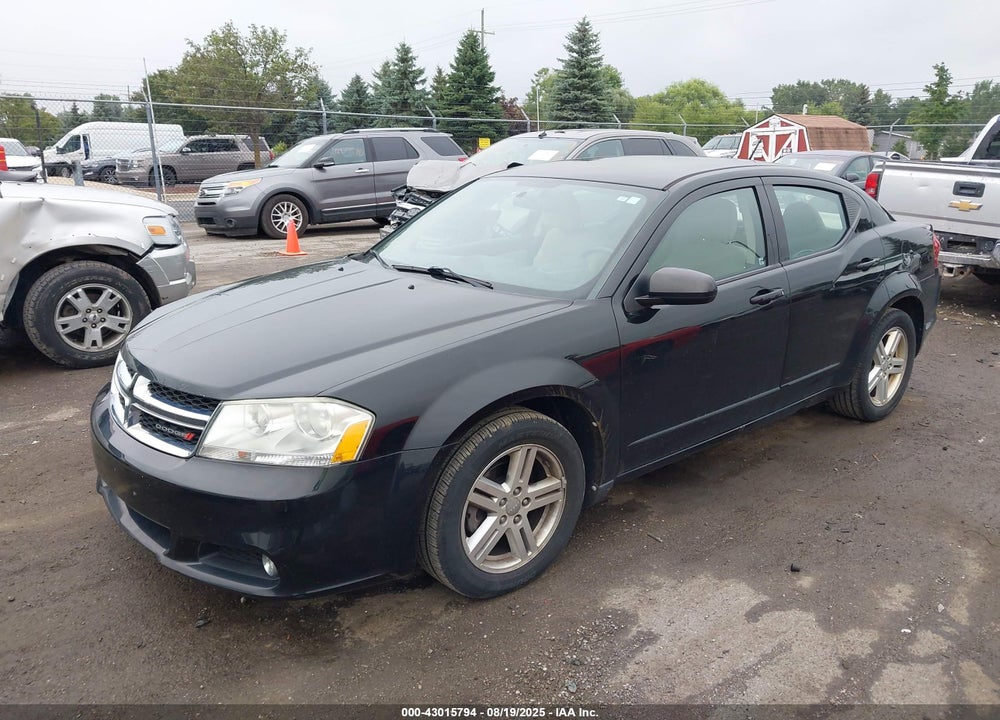 2013 DODGE AVENGER VIN: 1C3CDZCGXDN741204