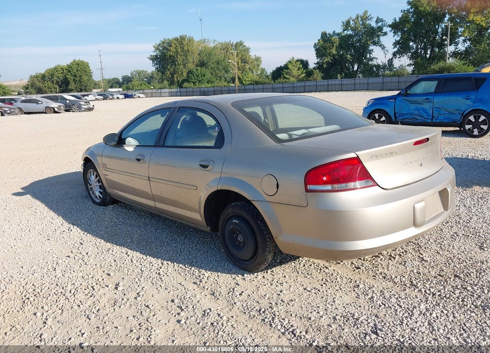 2002 CHRYSLER SEBRING LX/LX PLUS VIN: 1C3EL46XX2N244080
