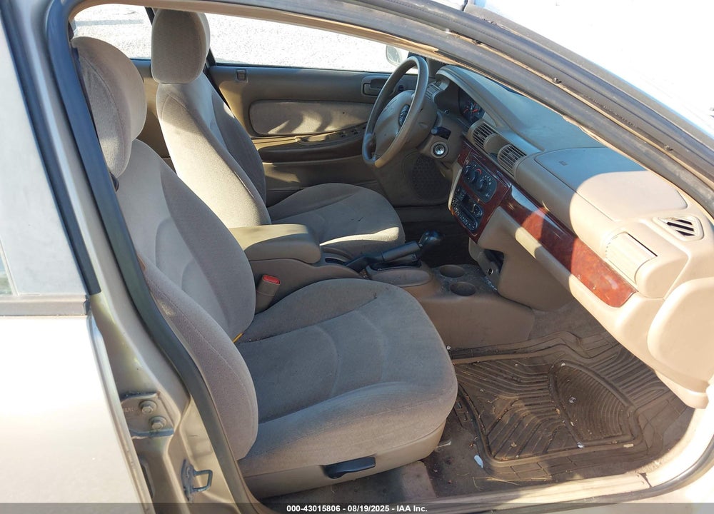 2002 CHRYSLER SEBRING LX/LX PLUS VIN: 1C3EL46XX2N244080