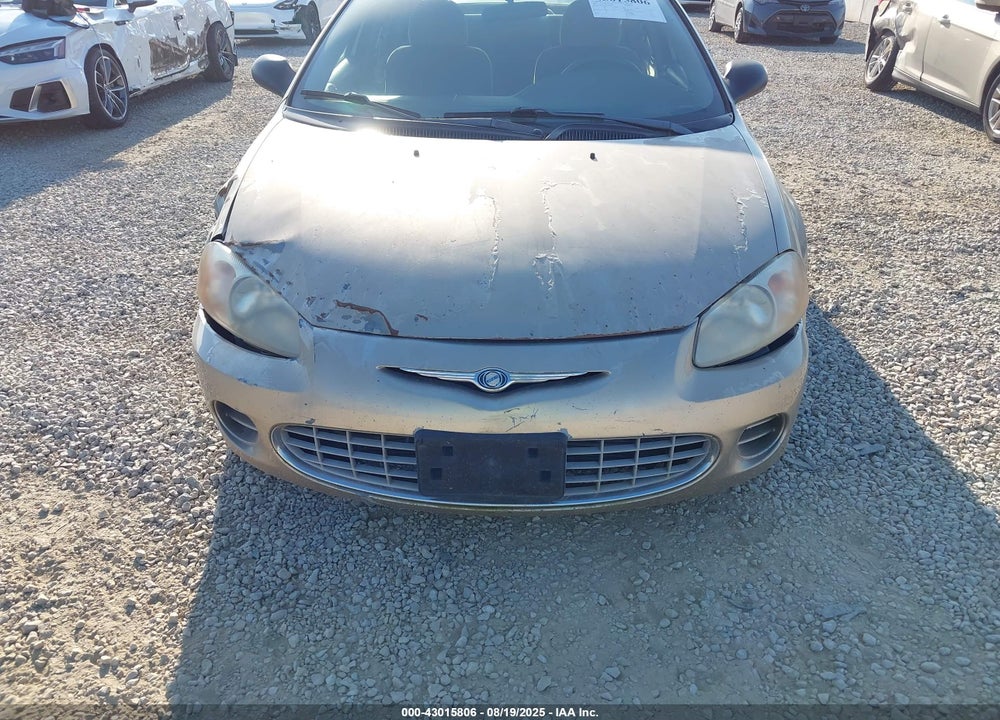 2002 CHRYSLER SEBRING LX/LX PLUS VIN: 1C3EL46XX2N244080