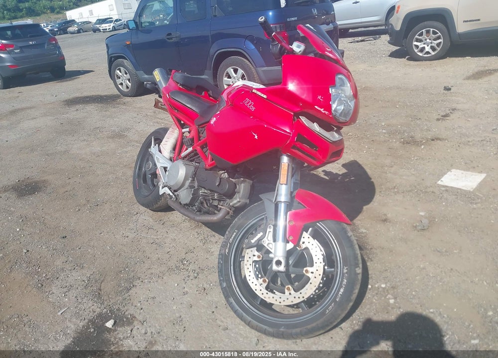 2007 DUCATI MULTISTRADA 1100 VIN: ZDM1VACP67B019062