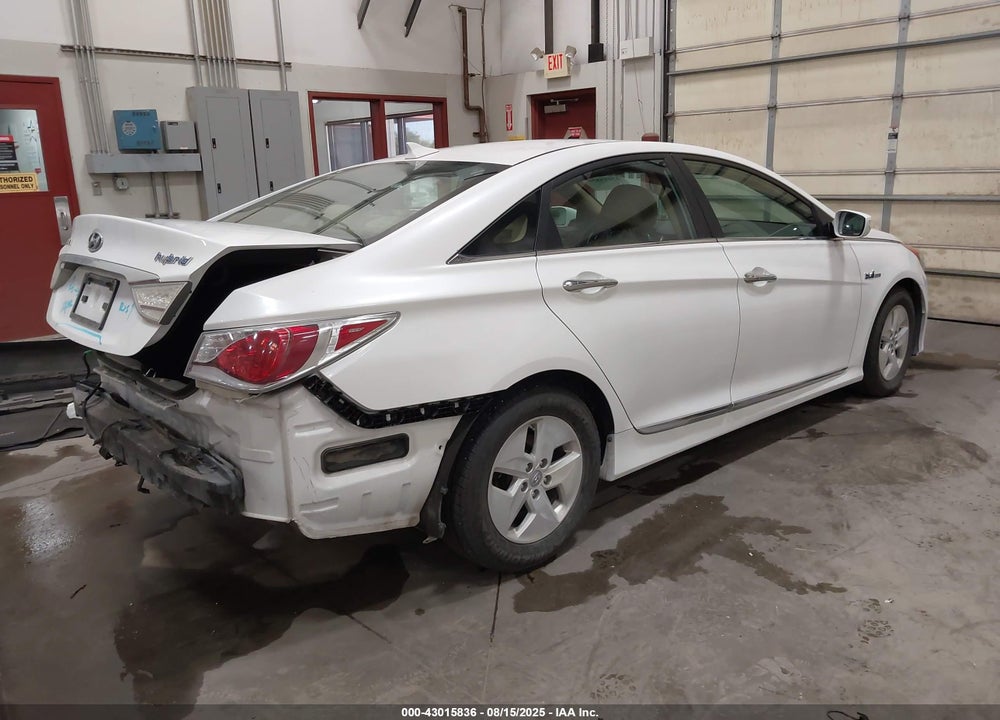 2012 HYUNDAI SONATA HYBRID VIN: KMHEC4A46CA040485