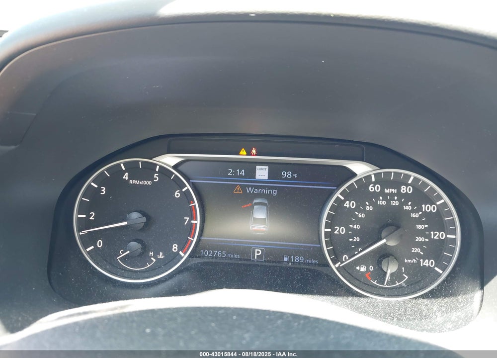 2019 NISSAN ALTIMA 2.5 SL VIN: 1N4BL4EV4KC179825