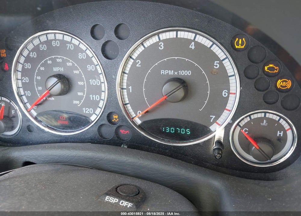 2007 JEEP LIBERTY LIMITED EDITION VIN: 1J4GK58K17W545685