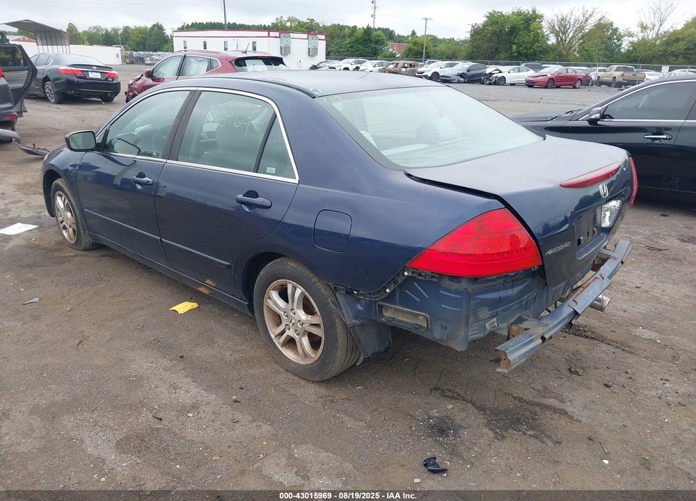 2006 HONDA ACCORD VIN: 1HGCM56316A110043