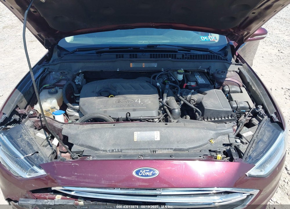 2017 FORD FUSION VIN: 3FA6P0HD3HR153535