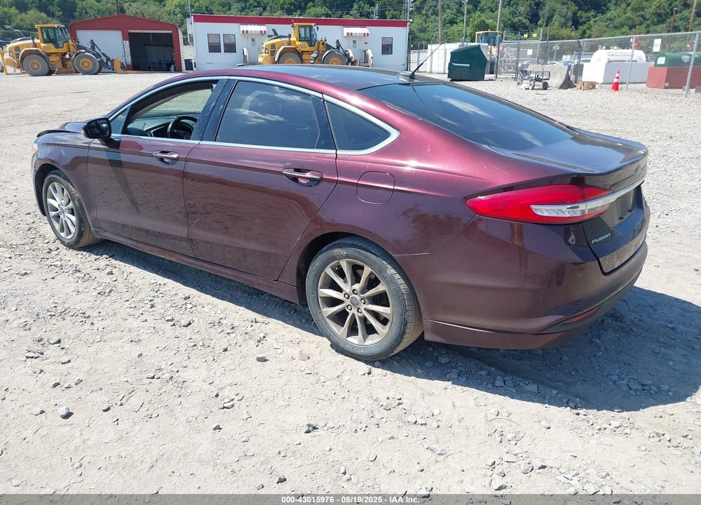 2017 FORD FUSION VIN: 3FA6P0HD3HR153535