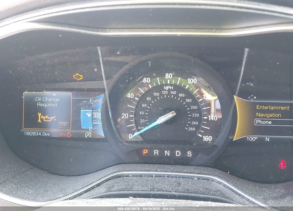 2017 FORD FUSION VIN: 3FA6P0HD3HR153535