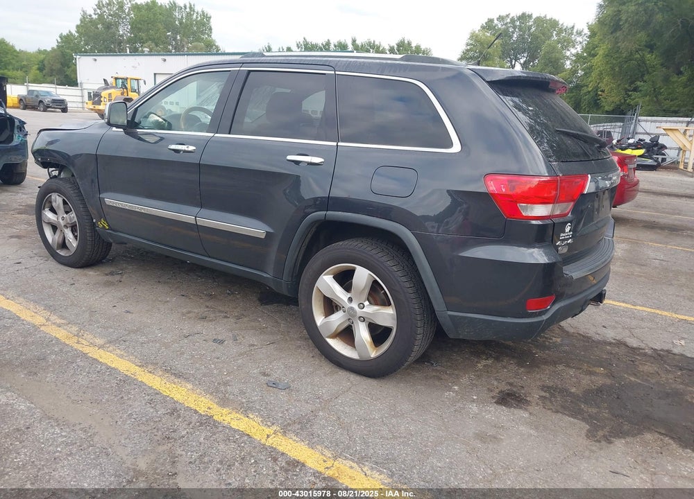 2012 JEEP GRAND CHEROKEE OVERLAND VIN: 1C4RJFCG5CC241815