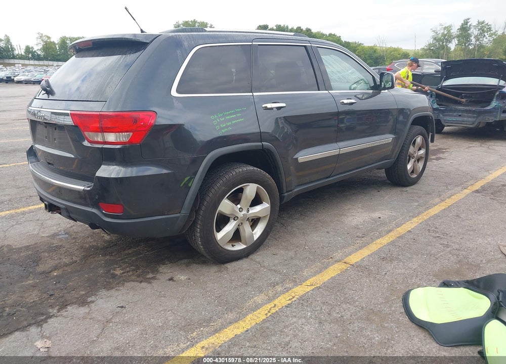 2012 JEEP GRAND CHEROKEE OVERLAND VIN: 1C4RJFCG5CC241815