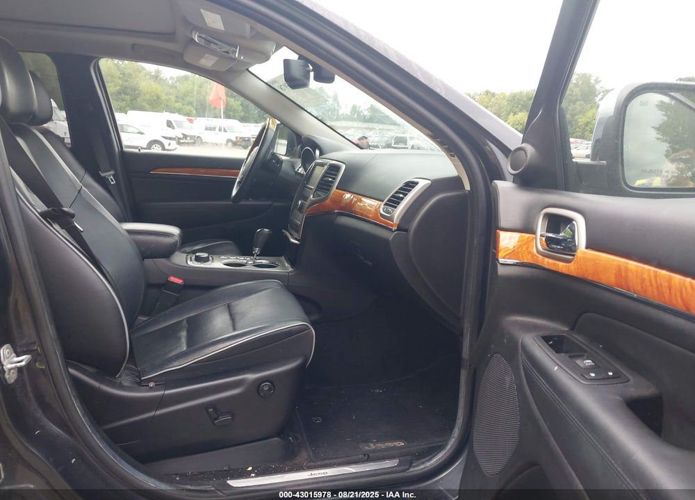 2012 JEEP GRAND CHEROKEE OVERLAND VIN: 1C4RJFCG5CC241815