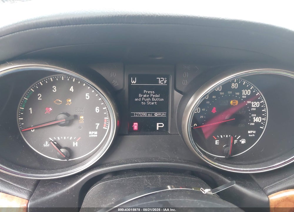 2012 JEEP GRAND CHEROKEE OVERLAND VIN: 1C4RJFCG5CC241815
