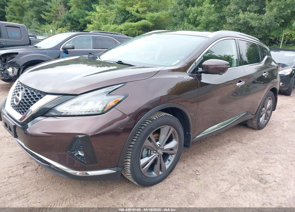 2019 NISSAN MURANO VIN: 5N1AZ2MSXKN142388