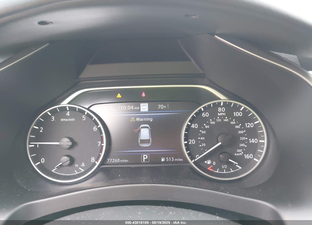 2019 NISSAN MURANO VIN: 5N1AZ2MSXKN142388