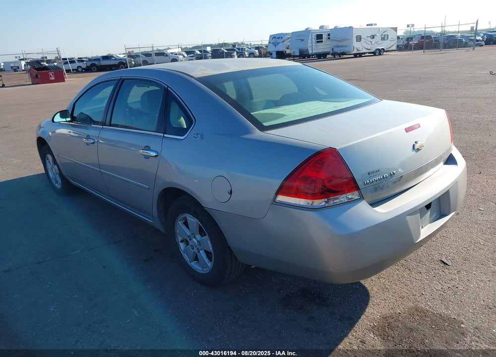 2007 CHEVROLET IMPALA LT VIN: 2G1WT58N279263193