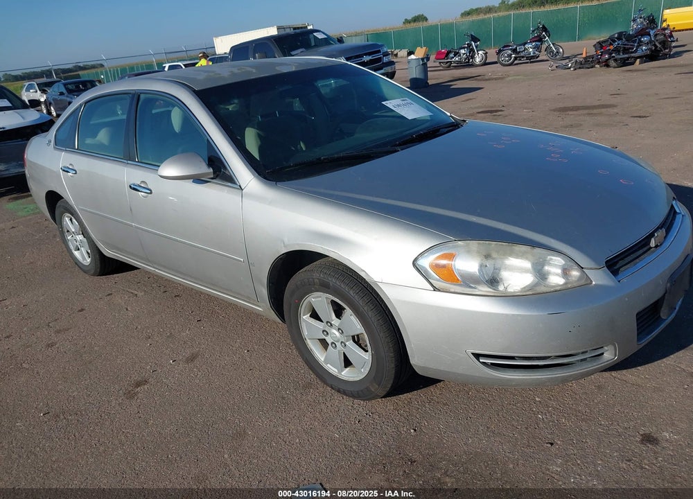 2007 CHEVROLET IMPALA LT VIN: 2G1WT58N279263193
