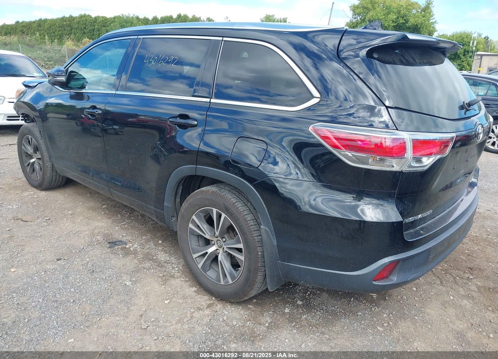 2016 TOYOTA HIGHLANDER VIN: 5TDJKRFHXGS301219