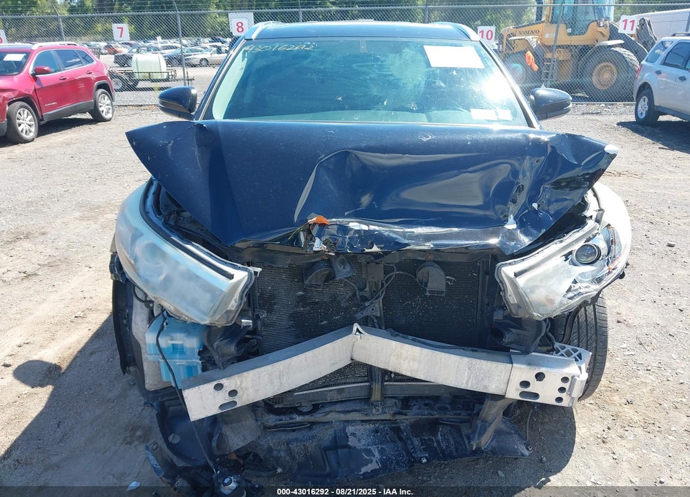 2016 TOYOTA HIGHLANDER VIN: 5TDJKRFHXGS301219