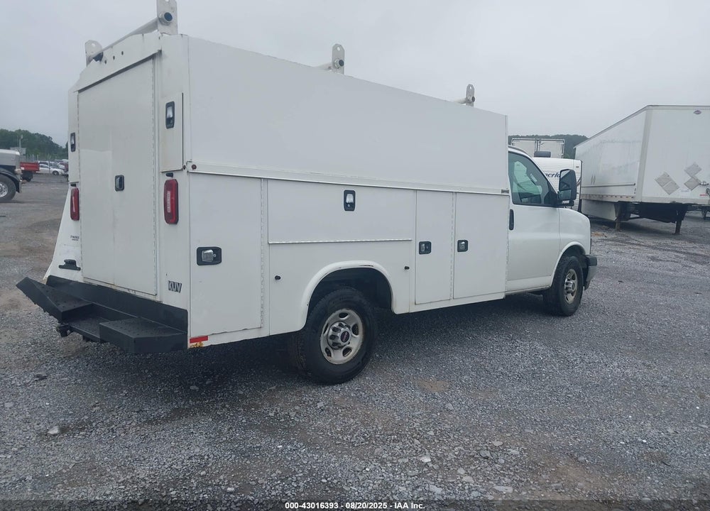 2019 GMC SAVANA CUTAWAY WORK VAN VIN: 1GD07RFG4K1363818