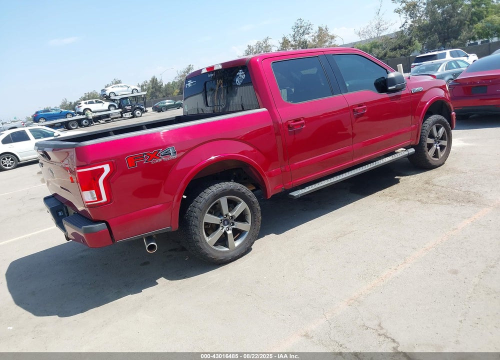 2017 FORD F-150 XLT VIN: 1FTEW1EF1HFA19477