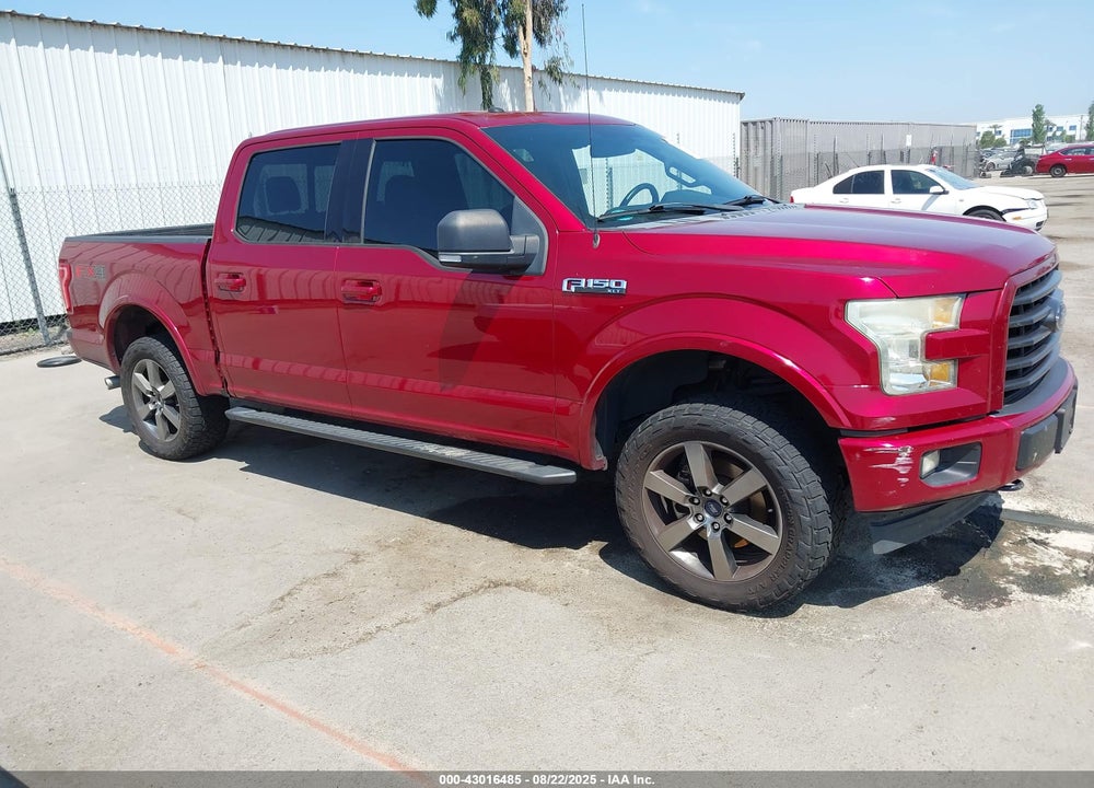 2017 FORD F-150 XLT VIN: 1FTEW1EF1HFA19477