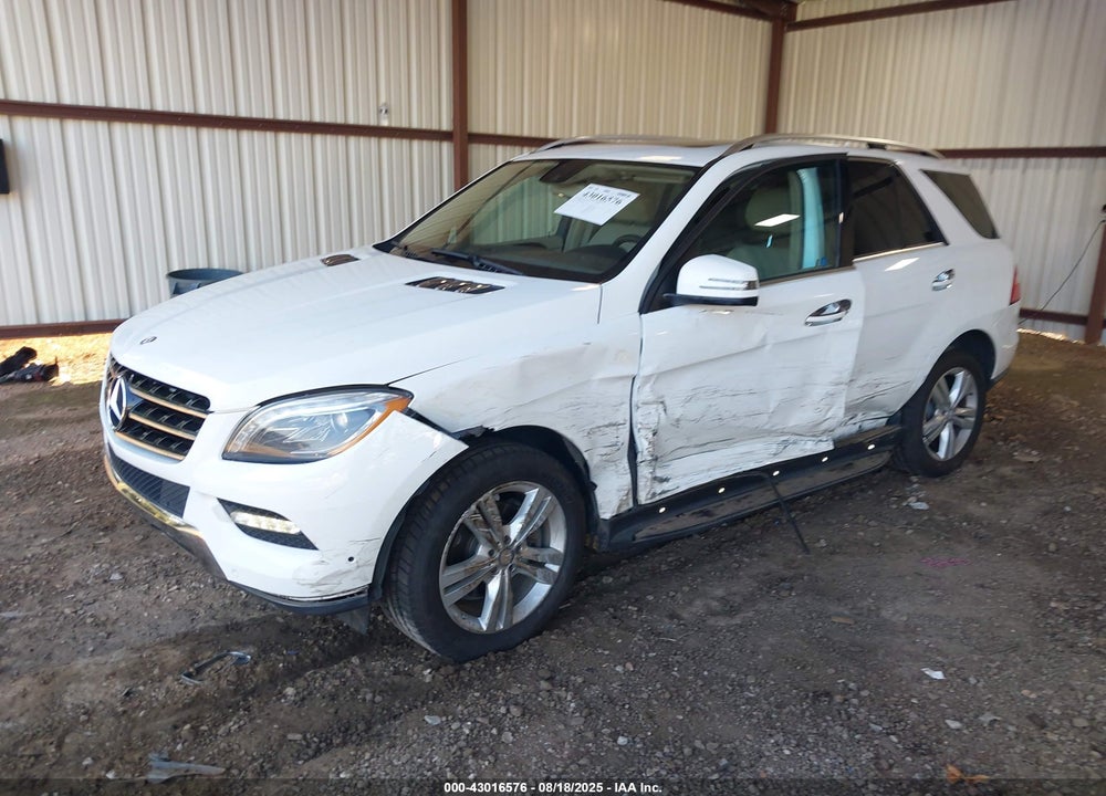 2014 MERCEDES-BENZ ML 350 4MATIC VIN: 4JGDA5HB0EA318487