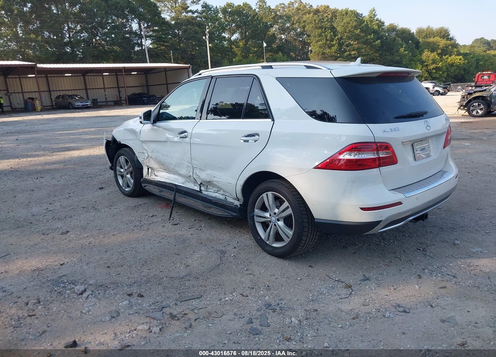 2014 MERCEDES-BENZ ML 350 4MATIC VIN: 4JGDA5HB0EA318487