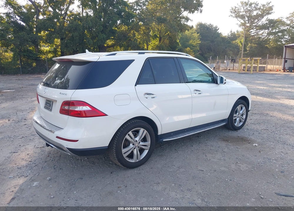 2014 MERCEDES-BENZ ML 350 4MATIC VIN: 4JGDA5HB0EA318487