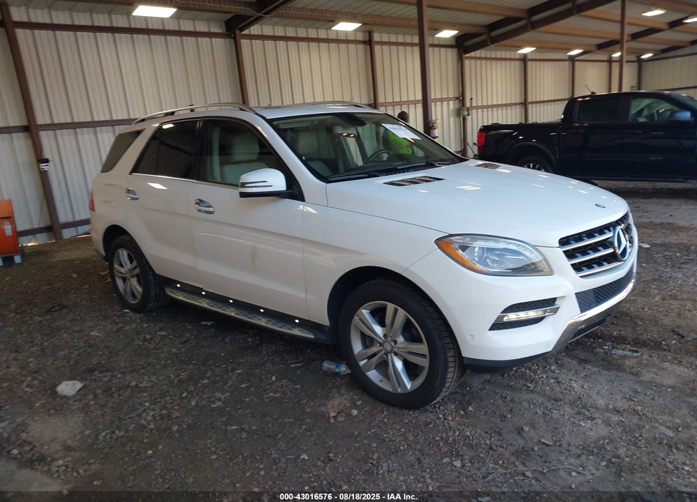 2014 MERCEDES-BENZ ML 350 4MATIC VIN: 4JGDA5HB0EA318487