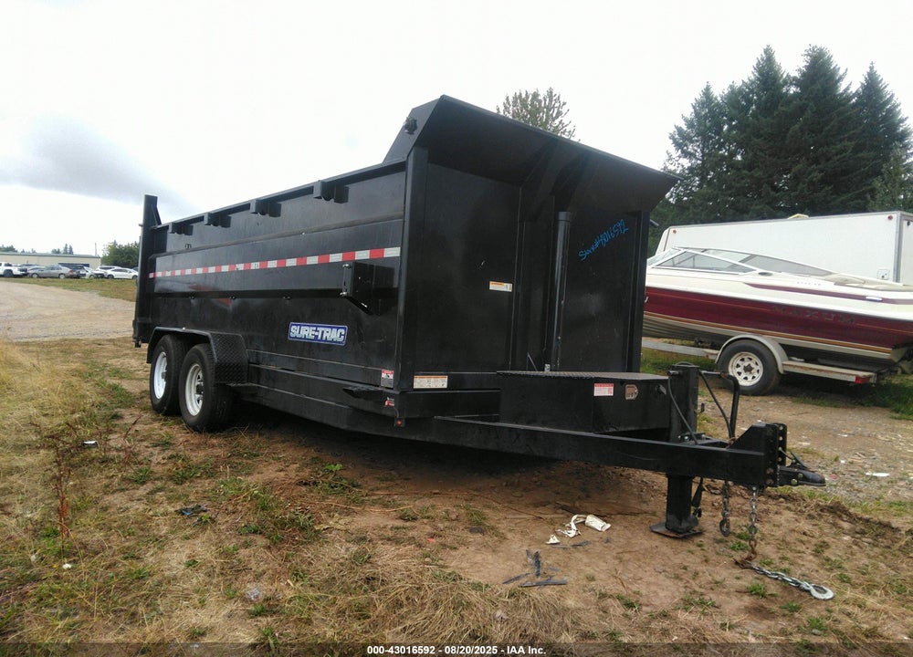 2022 SURE-TRAC 16' DUMP TRAILER VIN: 5JW1D1628N4344158