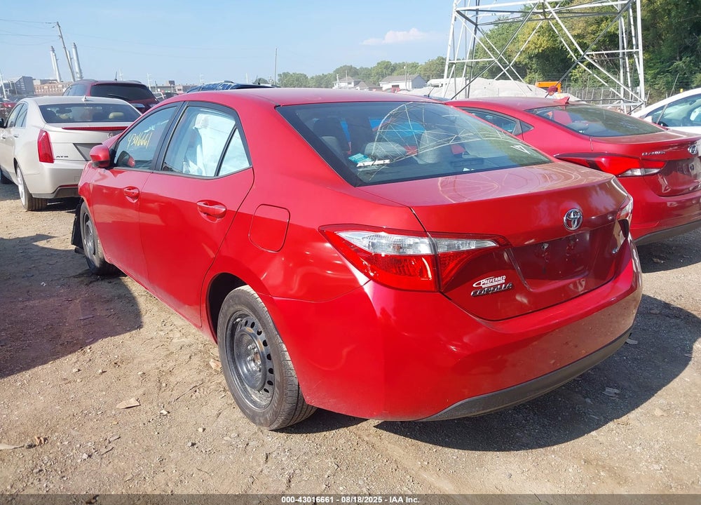 2015 TOYOTA COROLLA VIN: 5YFBURHE3FP284644