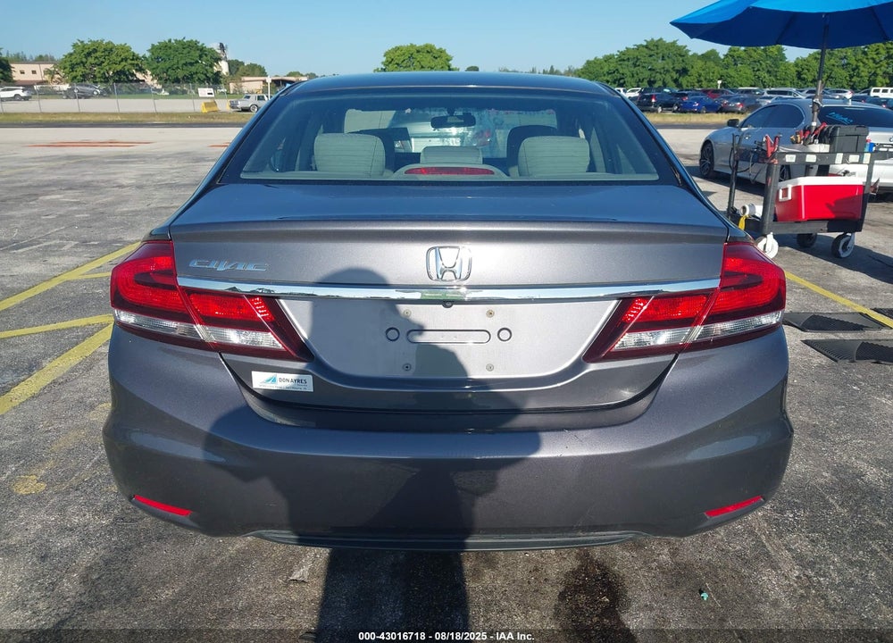 2014 HONDA CIVIC VIN: 2HGFB2F56EH557857