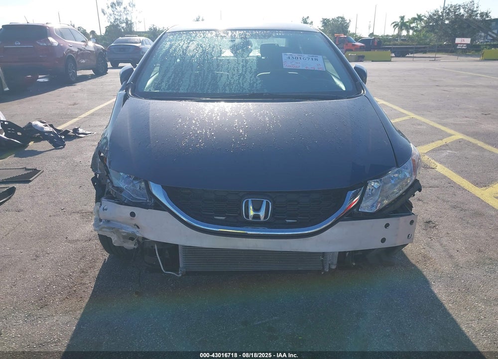2014 HONDA CIVIC VIN: 2HGFB2F56EH557857