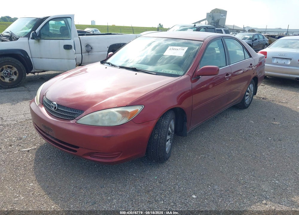 2002 TOYOTA CAMRY LE VIN: 4T1BE32K12U031064