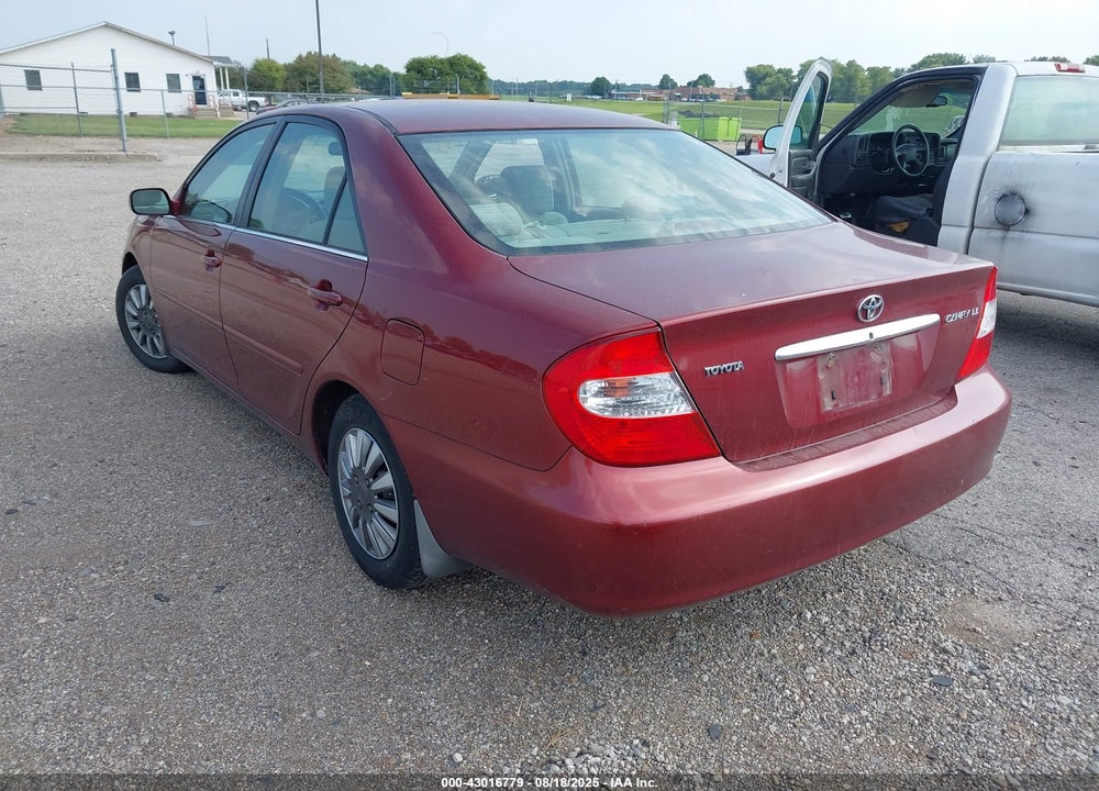 2002 TOYOTA CAMRY LE VIN: 4T1BE32K12U031064