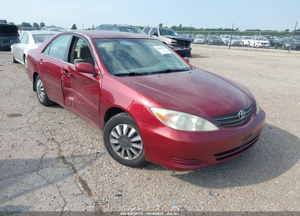 2002 TOYOTA CAMRY LE VIN: 4T1BE32K12U031064