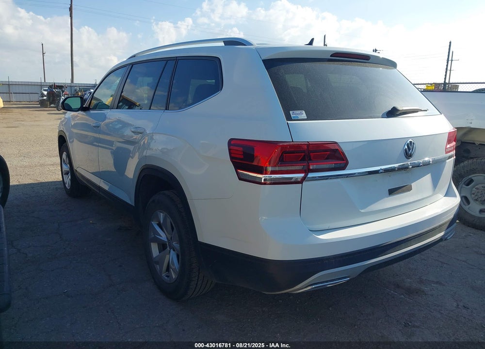 2019 VOLKSWAGEN ATLAS VIN: 1V2AP2CA7KC594862