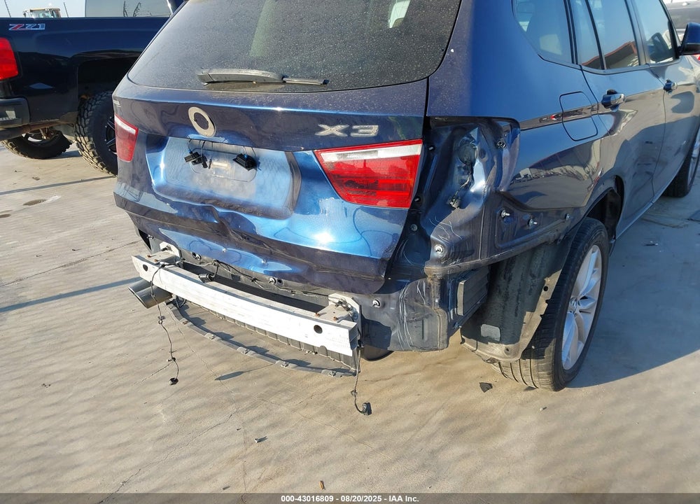 2017 BMW X3 VIN: 5UXWX9C35H0W69634