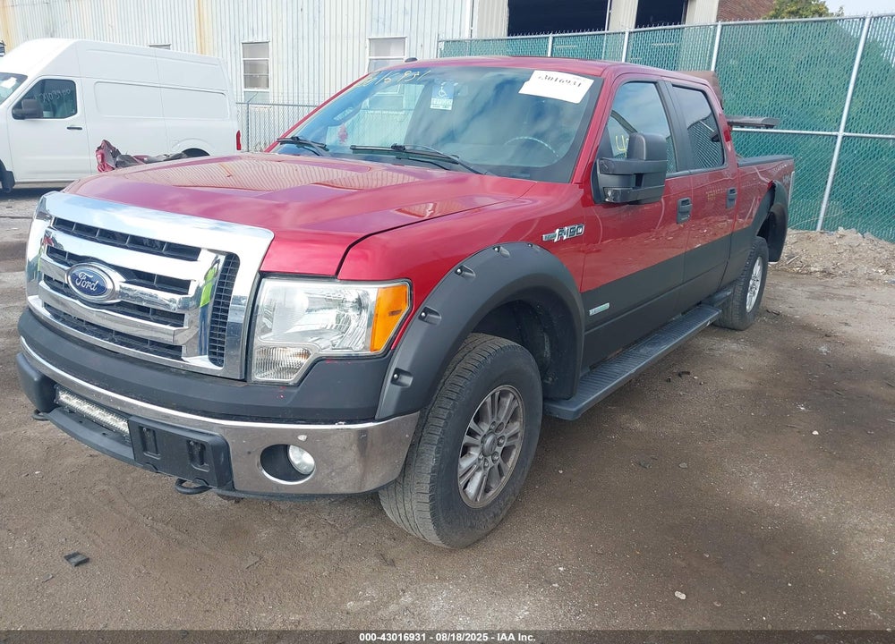 2012 FORD F-150 VIN: 1FTVW1ET4CKD60538