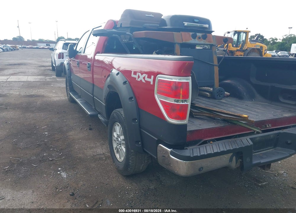 2012 FORD F-150 VIN: 1FTVW1ET4CKD60538