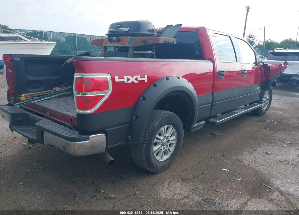 2012 FORD F-150 VIN: 1FTVW1ET4CKD60538