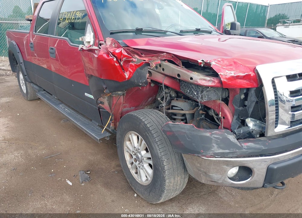 2012 FORD F-150 VIN: 1FTVW1ET4CKD60538