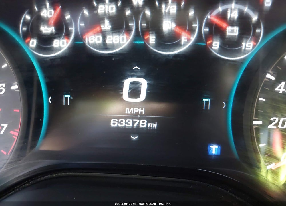 2017 CHEVROLET CAMARO VIN: 1G1FE1R71H0193412