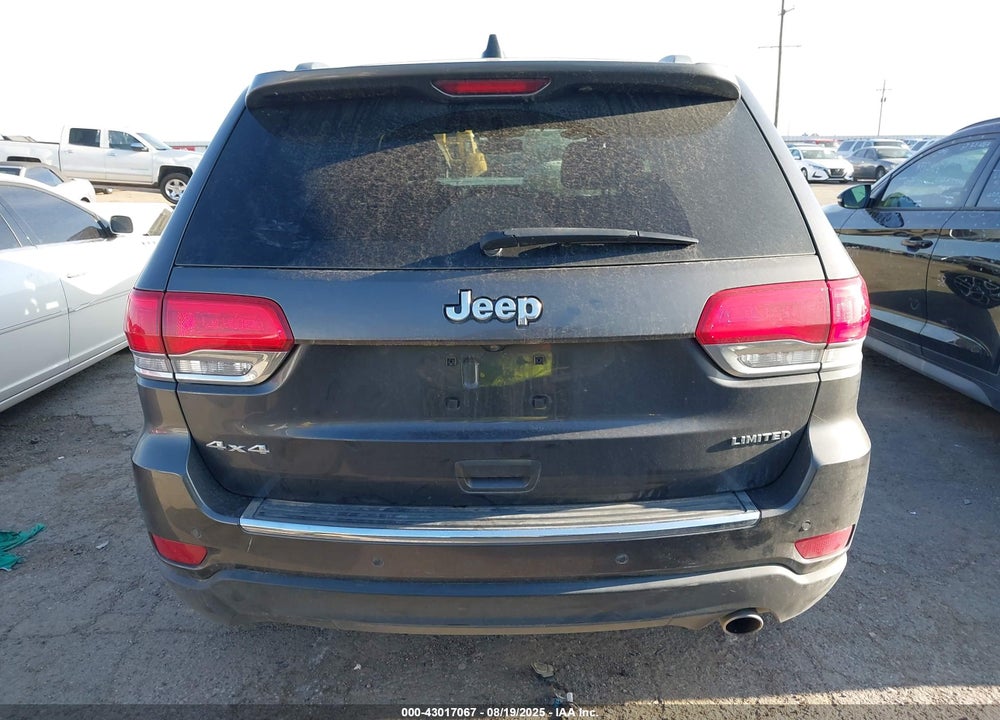 2018 JEEP GRAND CHEROKEE VIN: 1C4RJFBG8JC411339