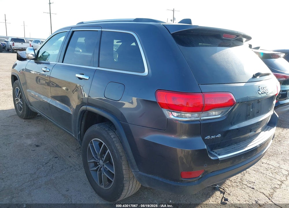 2018 JEEP GRAND CHEROKEE VIN: 1C4RJFBG8JC411339